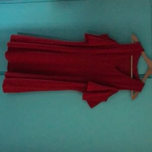 Red dress